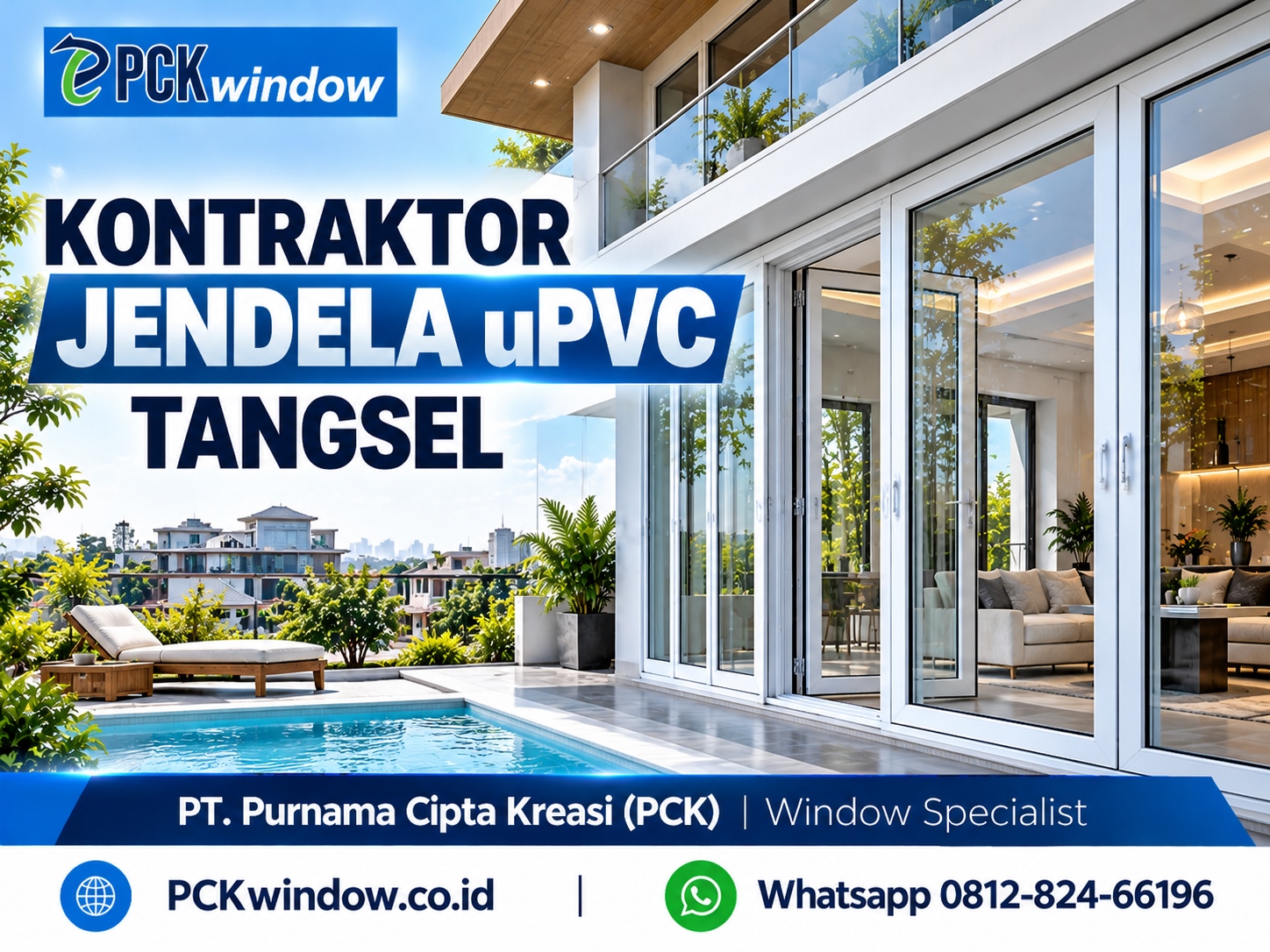 Kontraktor Jendela uPVC Tangsel